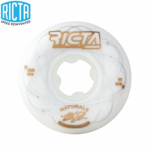 リクタ RICTA スケボー ウィール JOHNSON ORBITAL NATURALS WHITE GOLD MID WHEEL 99A 53mm NO58