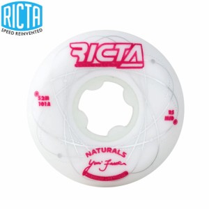 リクタ RICTA スケボー ウィール FACCHINI ORBITAL NATURALS WHITE METALLIC RED MID WHEEL 101A 52mm NO59