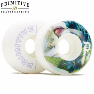 PRIMITIVE プリミティブ スケボー ウィール HUMMING TEAM WHEELS 101A 53mm NO11