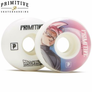 PRIMITIVE プリミティブ スケボー ウィール DRAGON BALL Z RODRIGUEZ GOKU BLACK ROSE 101A 53mm NO14