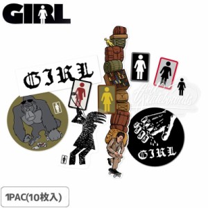 GIRL ガールスケートボード STICKER ステッカー ONE Off STICKER PACK 10枚入 NO126