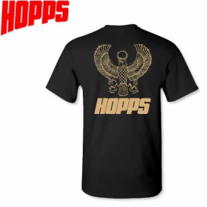 HOPPS ホップス スケボー Tシャツ HORUS TEE ブラック NO6