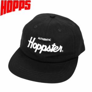 HOPPS ホップス スケートボード キャップ HOPPSTER SNAPBACK CAP ブラック NO6