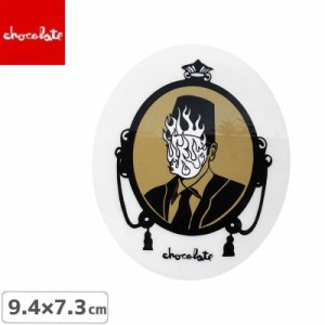 CHOCOLATE チョコレートステッカー スケボー  LOGO STICKER マルチ 9.4cm x 7.3cm NO29