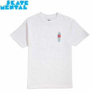 SKATE MENTAL スケートメンタル スケボー Tシャツ MINI BOARDS TEE ホワイト NO12