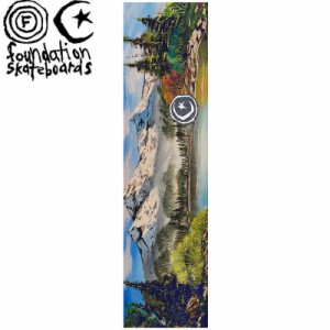 ファンデーション FOUNDATION スケボー デッキテープ SCAPES GRAPHIC GRIP TAPE NO6