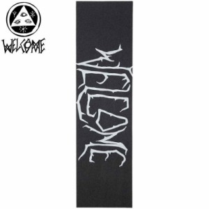 WELCOME ウェルカム スケートボード デッキテープ BLACK LODGE GRIPTAPE BLACK 9 x 33 NO1