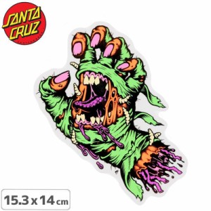 サンタクルーズ SANTACRUZ スケボー ステッカー MUMMY HAND STICKER 15.3cmｘ14cm NO115