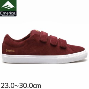 エメリカ EMERICA スケート シューズ OMEN LO VCO BURGUNDY SHOES スウェード バーガンディ NO203