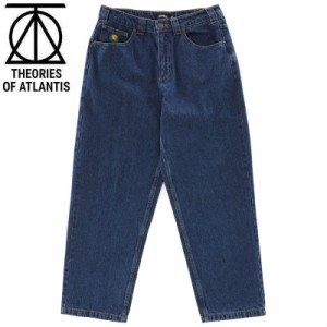 THEORIES セオリーズ スケボー ジーンズ PLAZA JEANS デニムパンツ WASHED BLUE ウォッシュドブルー NO4