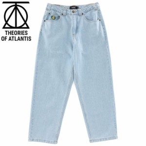 THEORIES セオリーズ スケボー ジーンズ PLAZA JEANS デニムパンツ LIGHTWASH BLUE ライトウォッシュ ブルー NO6