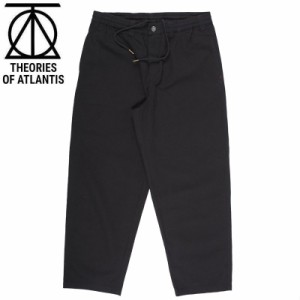 THEORIES セオリーズ スケボー パンツ STAMP LOUNGE PANTS BLACK ブラック NO8