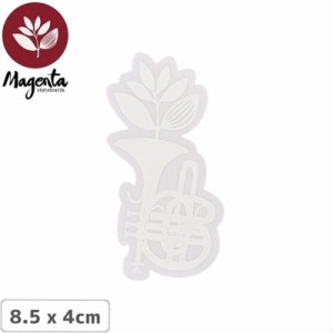 MAGENTA マゼンタ スケボー ステッカー STICKER ラッパ 8.5 x 4cm NO29