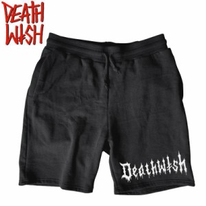 デスウィッシュ DEATH WISH スケボー スウェット ショーツ ROLL THE DICE SWEAT SHORTS ブラック NO1