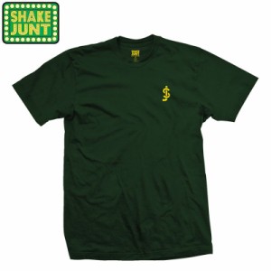 シェイクジャント SHAKE JUNT Tシャツ 24K TEE FOREST GREEN フォレストグリーン NO30