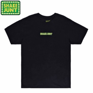 シェイクジャント SHAKE JUNT Tシャツ MINI STRETCH TEE BLACK ブラック NO31