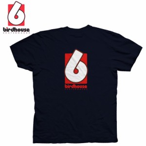 バードハウス BIRD HOUSE スケボー Tシャツ B LOGO TEE ネイビー NO18