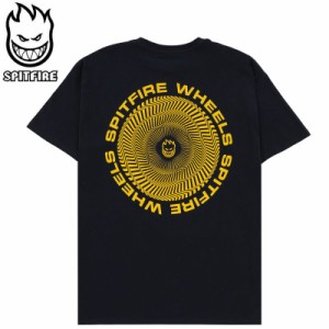 SPITFIRE スピットファイア スケボー Tシャツ CLASSIC VORTEX TEE ネイビー/イエロー NO285