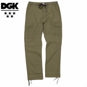 ディージーケー DGK スケボー パンツ O.G.S. CARGO PANTS カーゴパンツ OLIVE オリーブ NO13