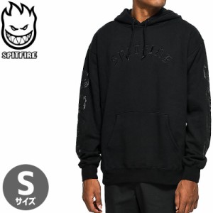 スピットファイア SPITFIRE スケボー パーカー Sサイズ OLD ENGLISH BLACK HOODIE ブラック NO30 