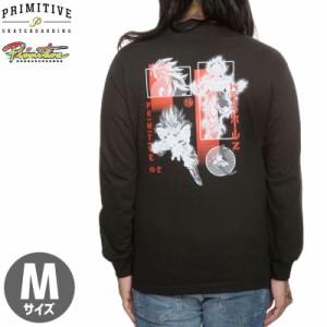 PRIMITIVE プリミティブ スケボー ロング Tシャツ Mサイズ DBZ COLLAGE L/S TEE ドラゴンボール ブラック  NO3