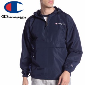 CHAMPION チャンピオン スポーツ アウター PACKABLE JACKET V1012 USAモデル パッカブルジャケット ネイビー NO3