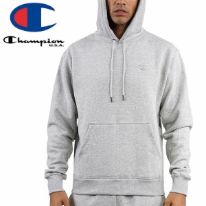 CHAMPION チャンピオン パーカー PULLOVER FLEECE HOODIE S0889 USAモデル プルオーバー パーカー オックスフォードグレー NO12