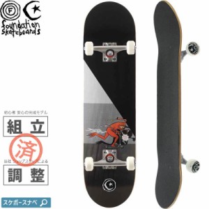 ファンデーション FOUNDATION スケボー コンプリート TEMPLETON PUSH COMPLETE 8.25インチ NO7