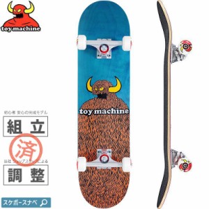 トイマシーン TOY MACHINE スケボー コンプリート FURRY MONSTER COMPLETE ティール 8.0インチ 8.2インチ NO55