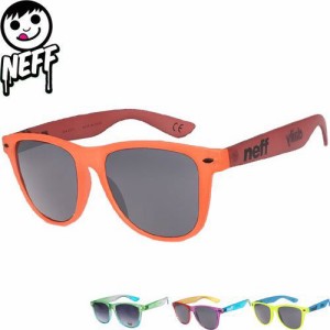 ネフ NEFF サングラス NF0302 DAILY SUNGLASSES ブルーグリーン/クリアレインボー/オレンジレッド NO27