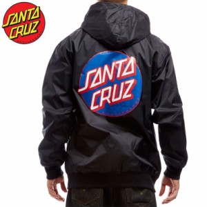 サンタクルーズ SANTA CRUZ ジャケット DOT HOODED WINDBREAKER JACKET ブラック NO5