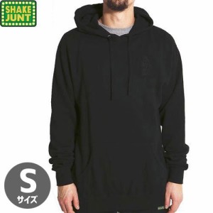 シェイクジャント SHAKE JUNT スケボー スウェット Sサイズ CLASSIC PULLOVER HOODIE ブラック NO4