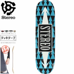 STEREO ステレオ スケートボード デッキ ARROW PATTERN BLUE DECK 7.75インチ NO64
