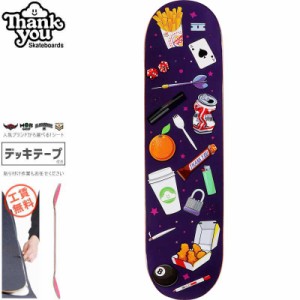 THANK YOU SKATEBOARDS サンキュー スケボー デッキ DAILY ESSENTIALS DECK 7.75インチ/8.0インチ NO11