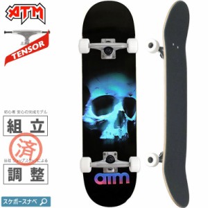 ATM CLICK エーティーエム スケボー コンプリート GHOST SKULL 8.0インチ TENSOR オリジナルビルド NO1