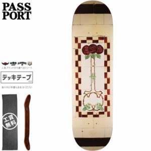PASS~PORT パスポート スケートボード デッキ TILE LIFE CREAM DECK 7.875インチ NO31