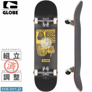 グローブ GLOBE スケボー コンプリート G1 FAIRWEATHER COMPLETE 8.0インチ ブラック イエロー NO8