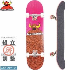 トイマシーン TOY MACHINE スケボー コンプリート FURRY MONSTER COMPLETE マゼンタピンク 8.0インチ/8.25インチ NO79