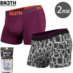 BN3TH ベニス マイパッケージ アンダーウェア CLASSIC TRUNK 2 PACK トランクス パンツ CABERNET/WINE TASTING 2枚組 海外モデル NO11