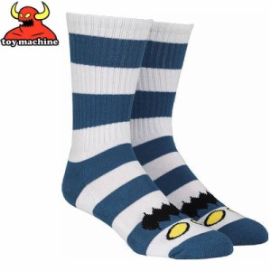 トイマシーン TOY MACHINE スケボー ソックス MONSTER BIG STRIPE SOCK CONCREATE コンクリート NO113