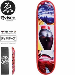 EVISEN エビセン スケートボード デッキ ゑびせん 3 PEACHES DECK 8.0インチ NO116