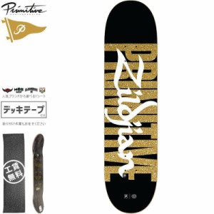 PRIMITIVE プリミティブ スケボー デッキ ZILDJIAN UNITE DECK GOLD 8.38インチ NO160