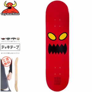 トイマシーン TOY MACHINE スケートボード デッキ MONSTER FACE DECK 8.0インチ NO107