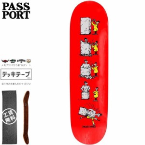 PASS~PORT パスポート スケートボード デッキ W.C.W.B.F. BUST DECK 8.0インチ NO36