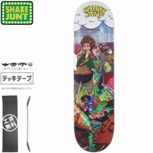 シェイクジャント SHAKE JUNT スケートボード デッキ BACKYARD DECK 8.5インチ NO7