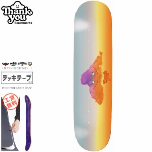  THANK YOU SKATEBOARDS サンキュー スケートボード デッキ ABOVE THE SUNSET DECK 7.75インチ NO17