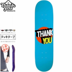 THANK YOU SKATEBOARDS サンキュー スケートボード デッキ SPOT ON DECK 7.875インチ NO18