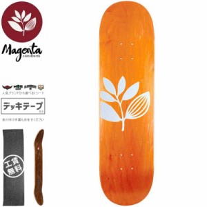 マゼンタ MAGENTA スケートボード デッキ TEAM WOOD STAIN DECK 7.5インチ/7.75インチ/8.0インチ/8.25インチ オレンジ NO65