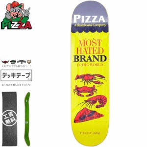 PIZZA SKATEBOARDS ピザ スケートボード デッキ MOST HATED DECK 8.25インチ NO6