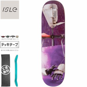 ISLE アイル スケボー デッキ KNOX KIRA FREIJE ARTIST SERIES DECK 8.375インチ パープル NO53